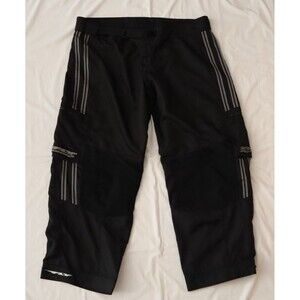 Fly Racing Free Ride Motocross Pants Mens 48 Black 48x35.5 Reflective Stripes